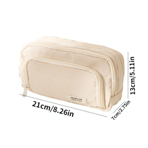 Large Capacity Pencil Bag Aesthetic School Cases Girl Korean Stationery Holder Bag Children Pen Case Students School Supplies - Image 6
