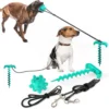 Training Dog Toy outdoors Screw into the ground pegs with traction rope Walk the dog toys Pet supplies tie the dog pegs